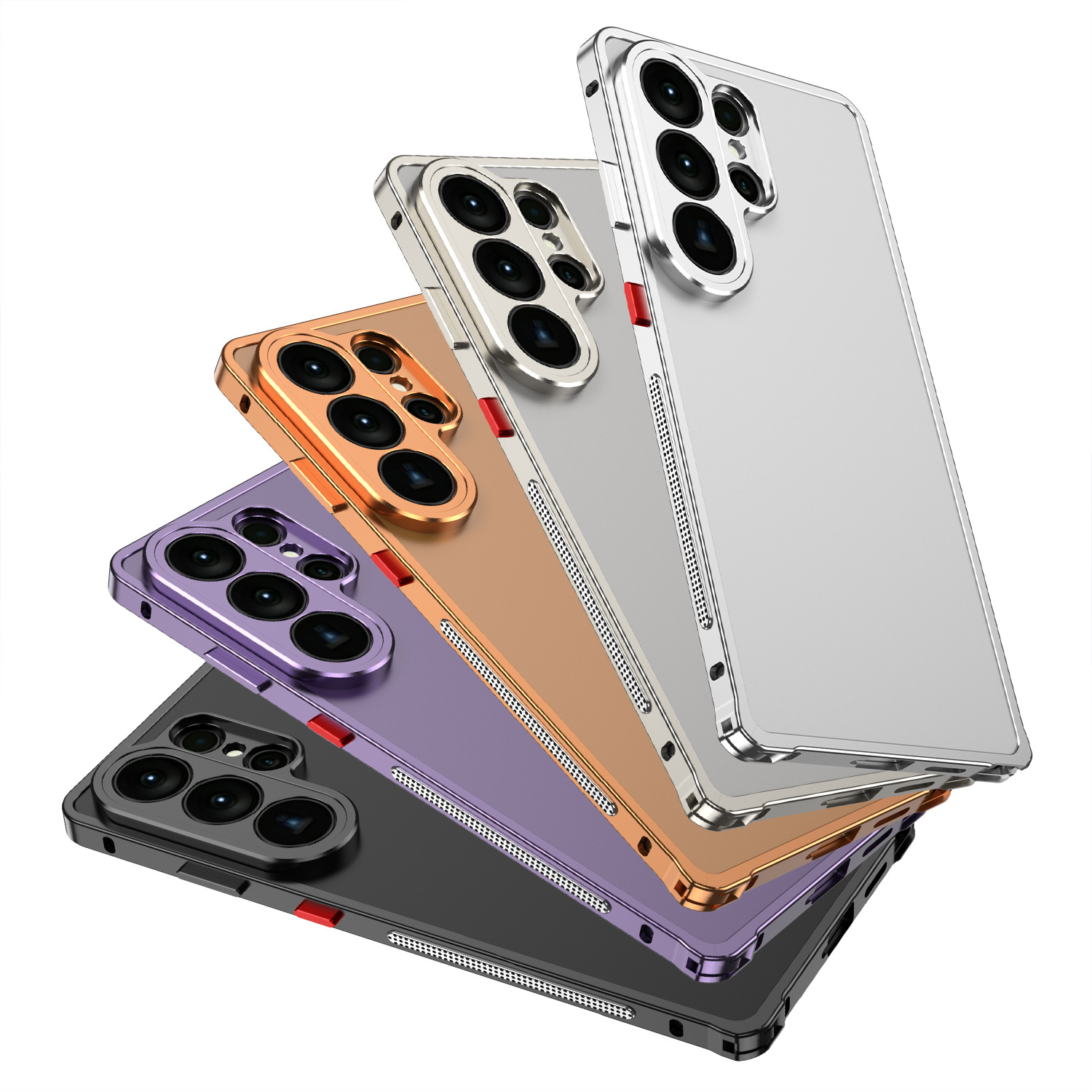Metal Bumper Aluminum Frame Case - Für Samsung Galaxy S26 Ultra Luftfahrt-Aluminiumlegierung
