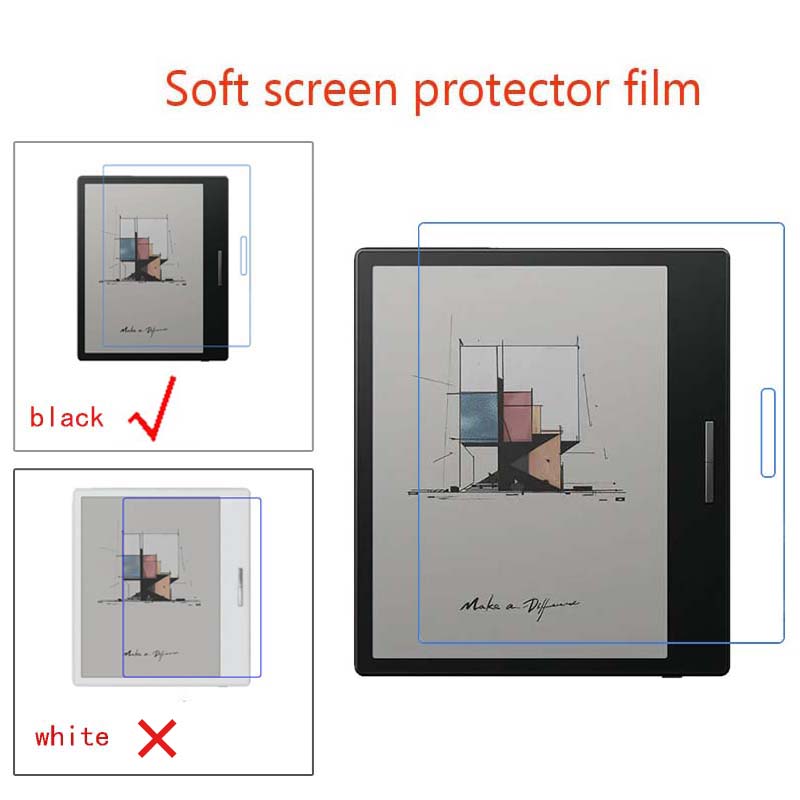 Matte Anti Glare Screen Protector - Matte/blendfreie, klare HD-PET-Displayschutzfolie für BOOX Go