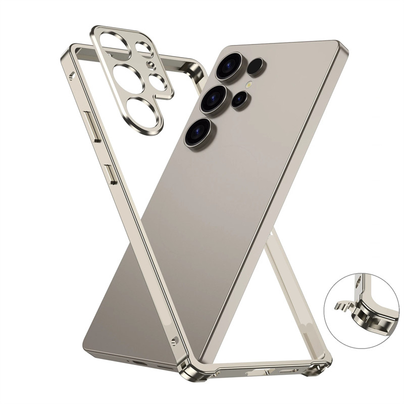 Metal Bumper Aluminum Frame Case - Aluminiumlegierungsrahmen Bumper Case für Samsung Galaxy