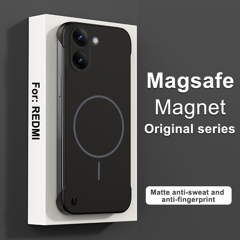 Ultra Thin Frameless Phone Cover - Magnetische Rahmenlose Handyhülle für Redmi TURBO5