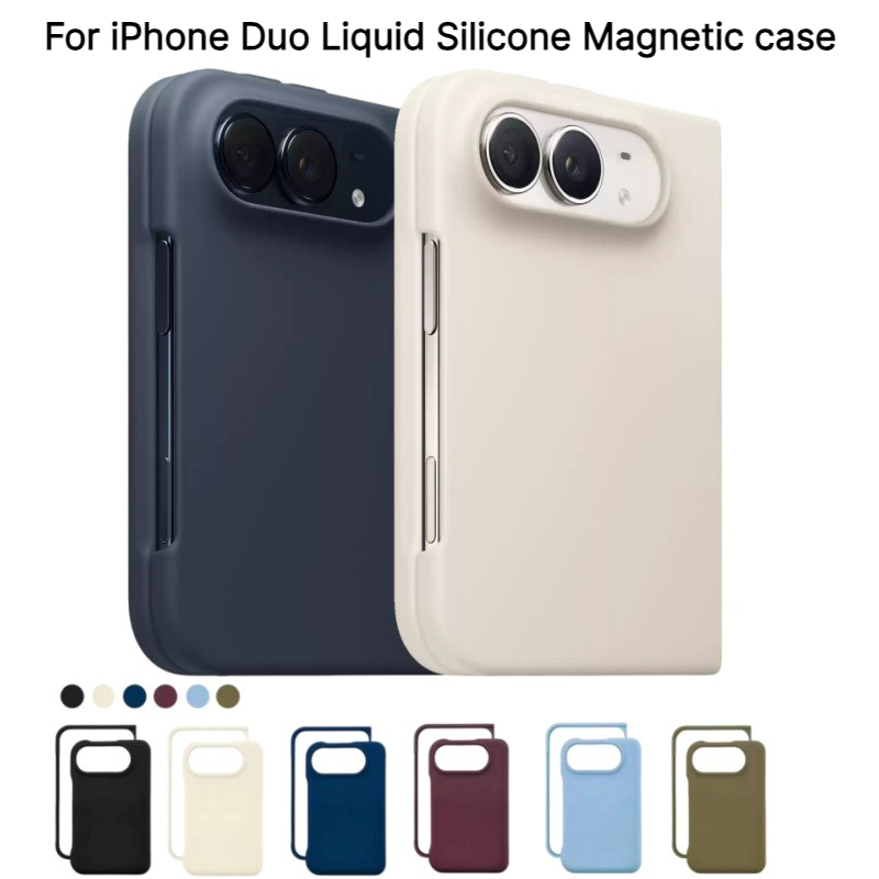 Liquid Silicone Magnetic Phone Case - Original 1:1 Flüssigsilikon-Handyhülle mit Hautgefühl und