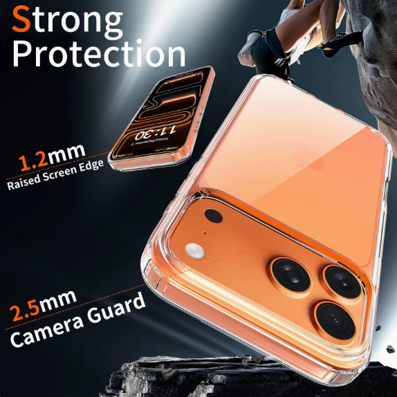 Air-Bag Stoßfeste Transparente – Clear Shockproof Bumper Case Bewertung und Preis