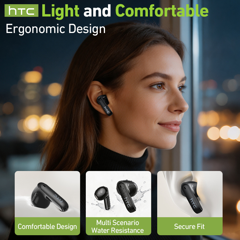 HTC NE94 Gaming TWS Kopfhörer  – Earphones Bewertung und Preis