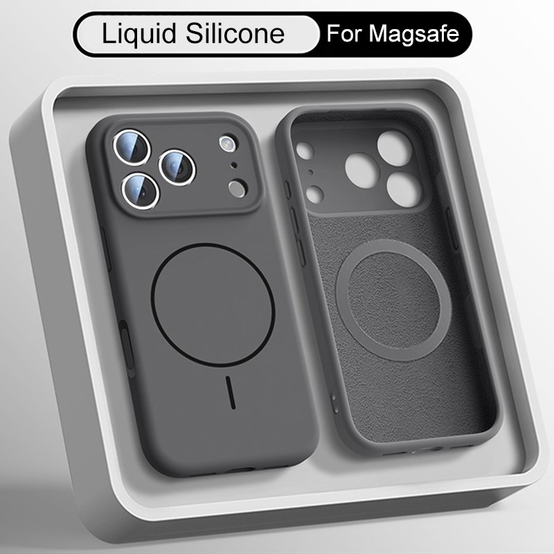 Luxuriöse Flüssigsilikonhülle  – Liquid Silicone Magnetic Phone Case Bewertung und Preis