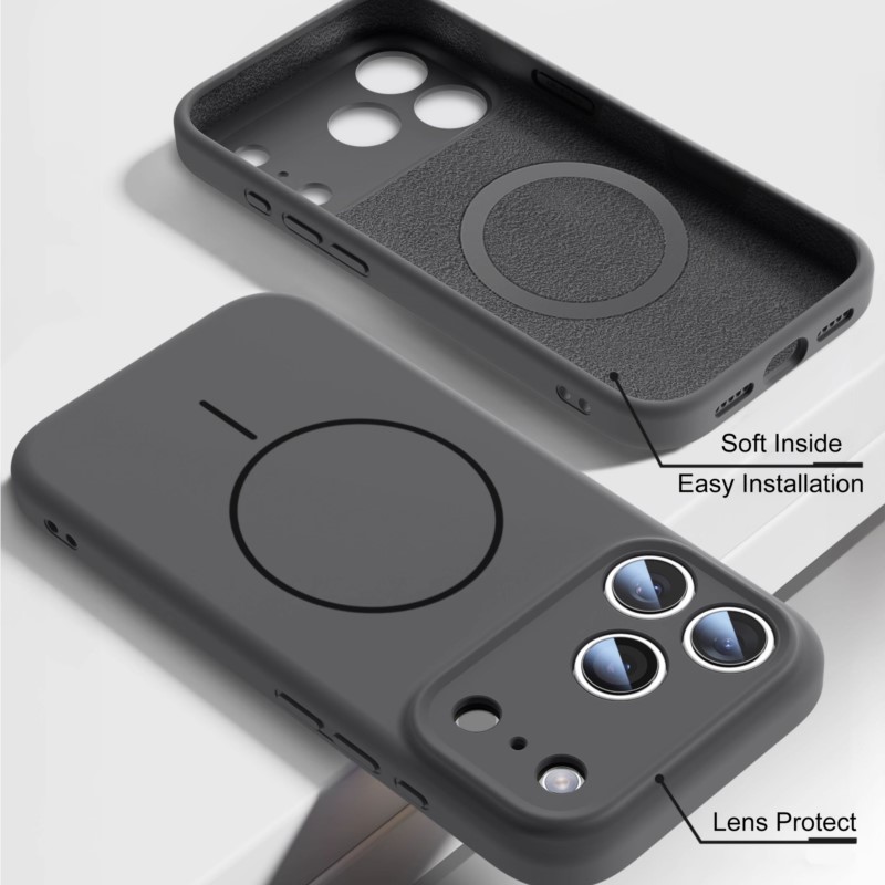 Luxuriöse Flüssigsilikonhülle  – Liquid Silicone Magnetic Phone Case Bewertung und Preis
