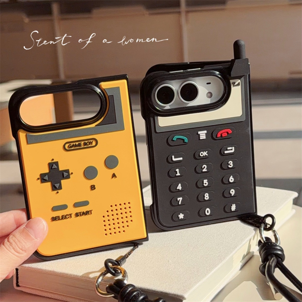 Korea INS Einfache Handyhülle  – Cute Cartoon Wrist Strap Silicone Case Bewertung und Preis