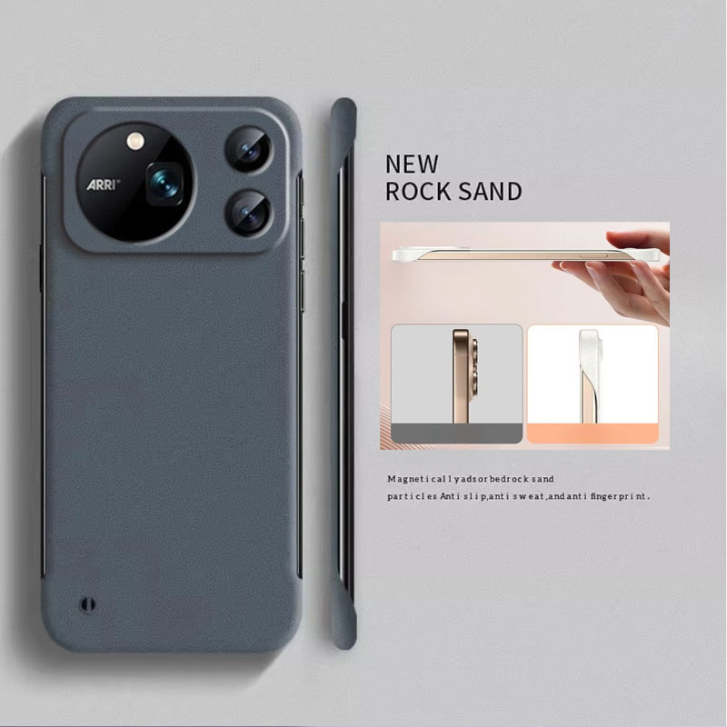 Sandsteinfarbene, randlose Sch – Ultra Thin Frameless Phone Cover Bewertung und Preis