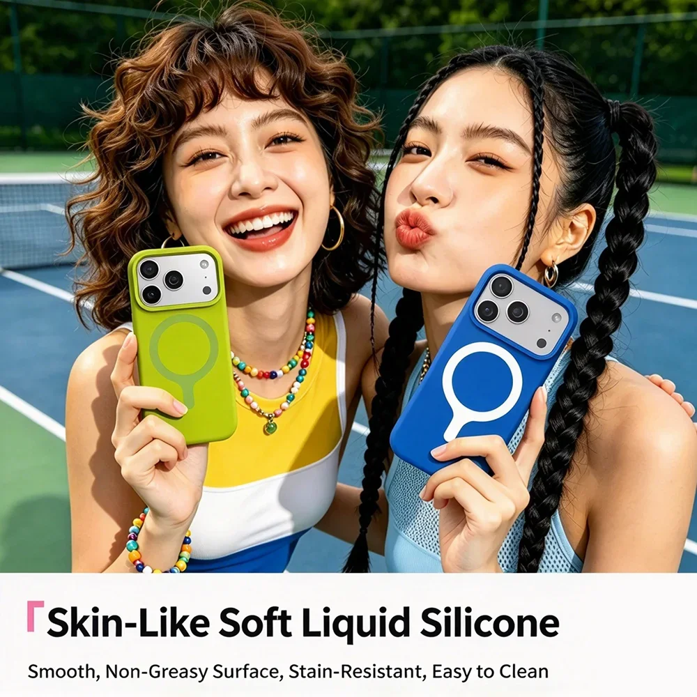 HANNUO Magnetische Flüssigsili – Liquid Silicone Magnetic Phone Case Bewertung und Preis