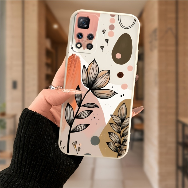 Rosa-braune Handyhülle mit Vin – Vintage Floral Pattern Soft Case Bewertung und Preis