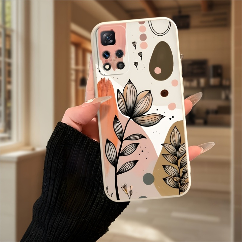Rosa-braune Handyhülle mit Vin – Vintage Floral Pattern Soft Case Bewertung und Preis